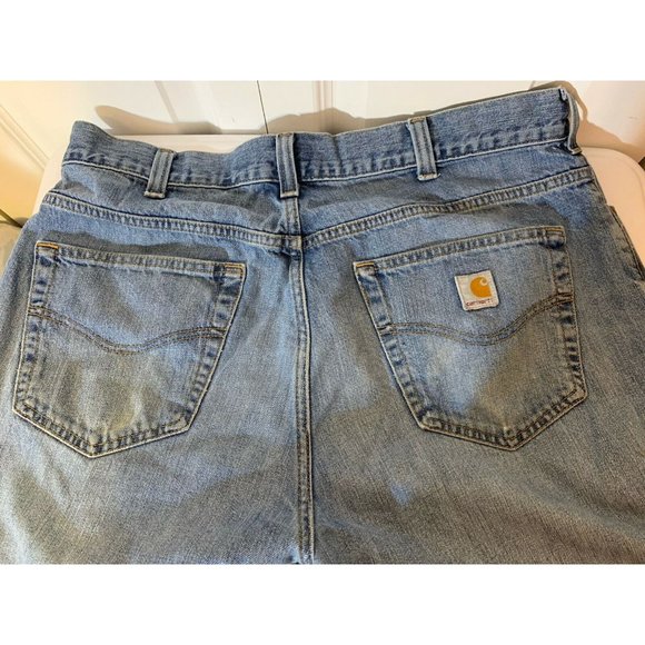 Carhartt‎ Men’s Sz 36 X 34 Loose Original Fit Jeans Pants Blue - Picture 1 of 5
